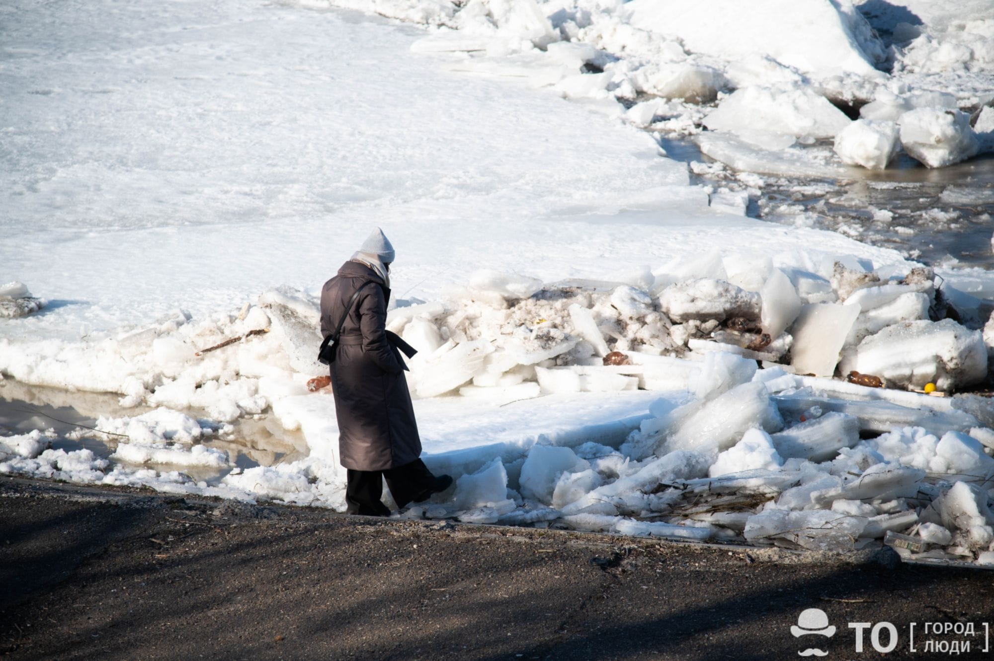 Паводок, Томские новости, уровень воды падает интересные новости ледоход в Томске когда пойдет река Уровень Томи в районе Томска продолжает снижаться